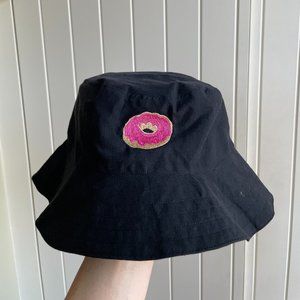 Reversible Embroidered DONUT Bucket Hat